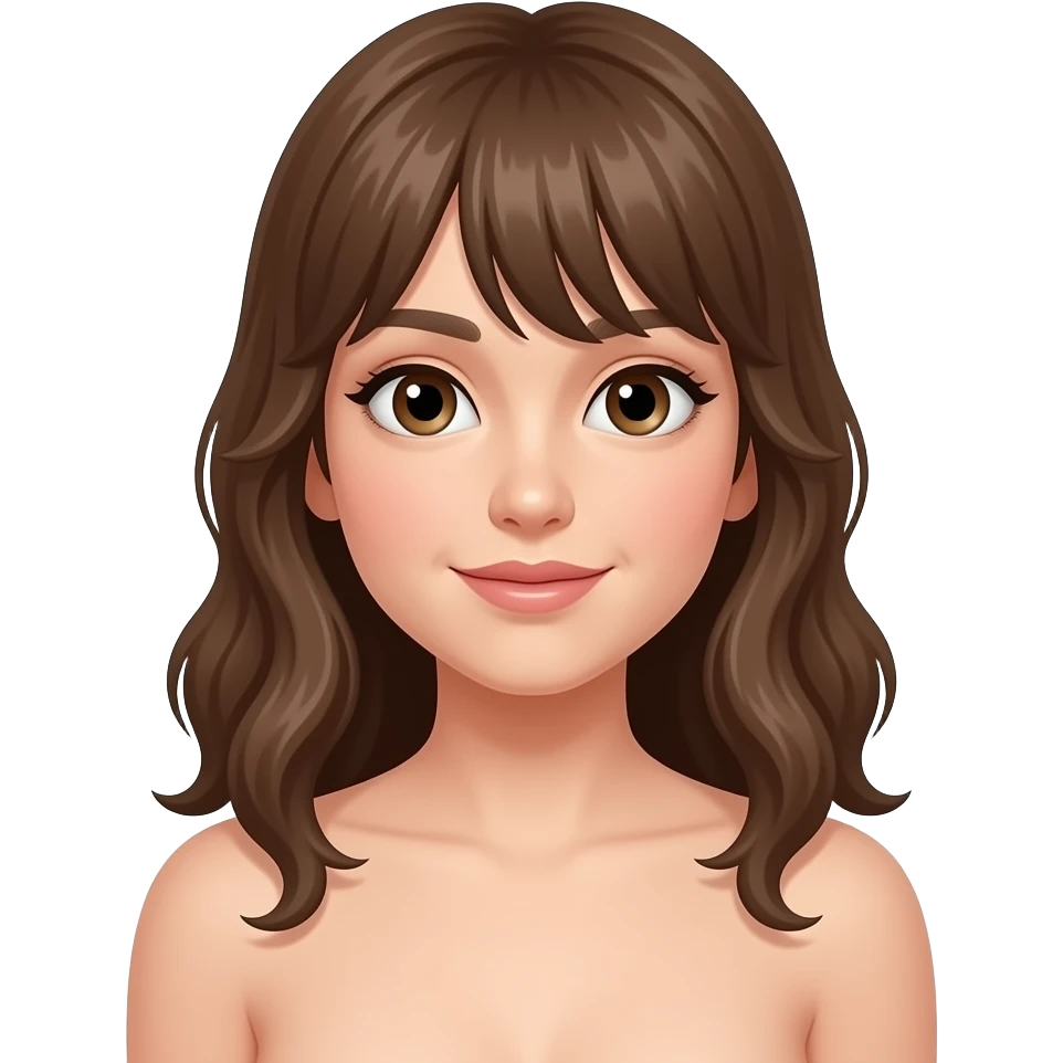 mädchen komplett nackter körper emoji