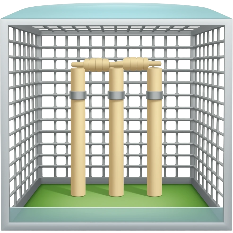 stumps inside net box emoji