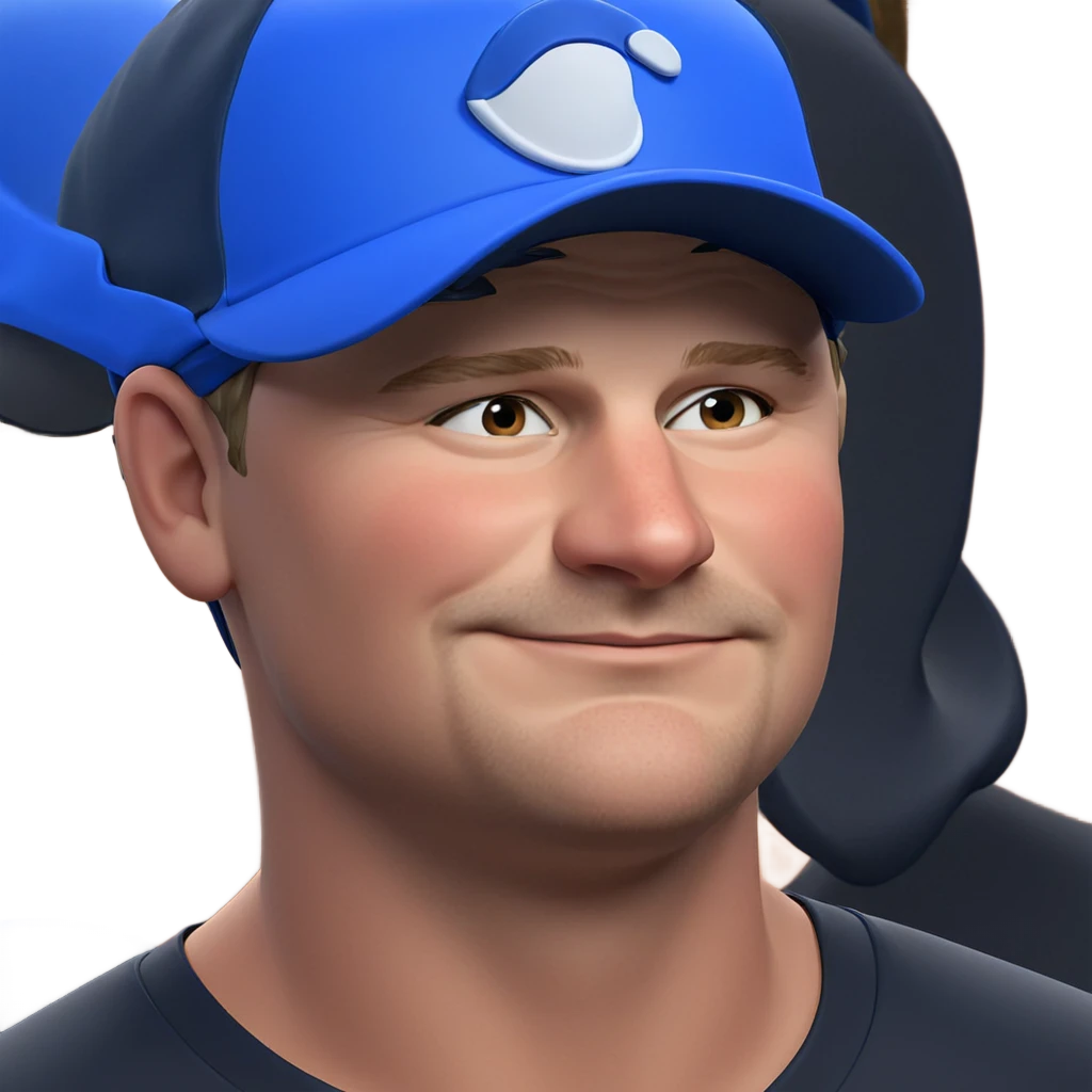 boy in blue baseball cap emoji
