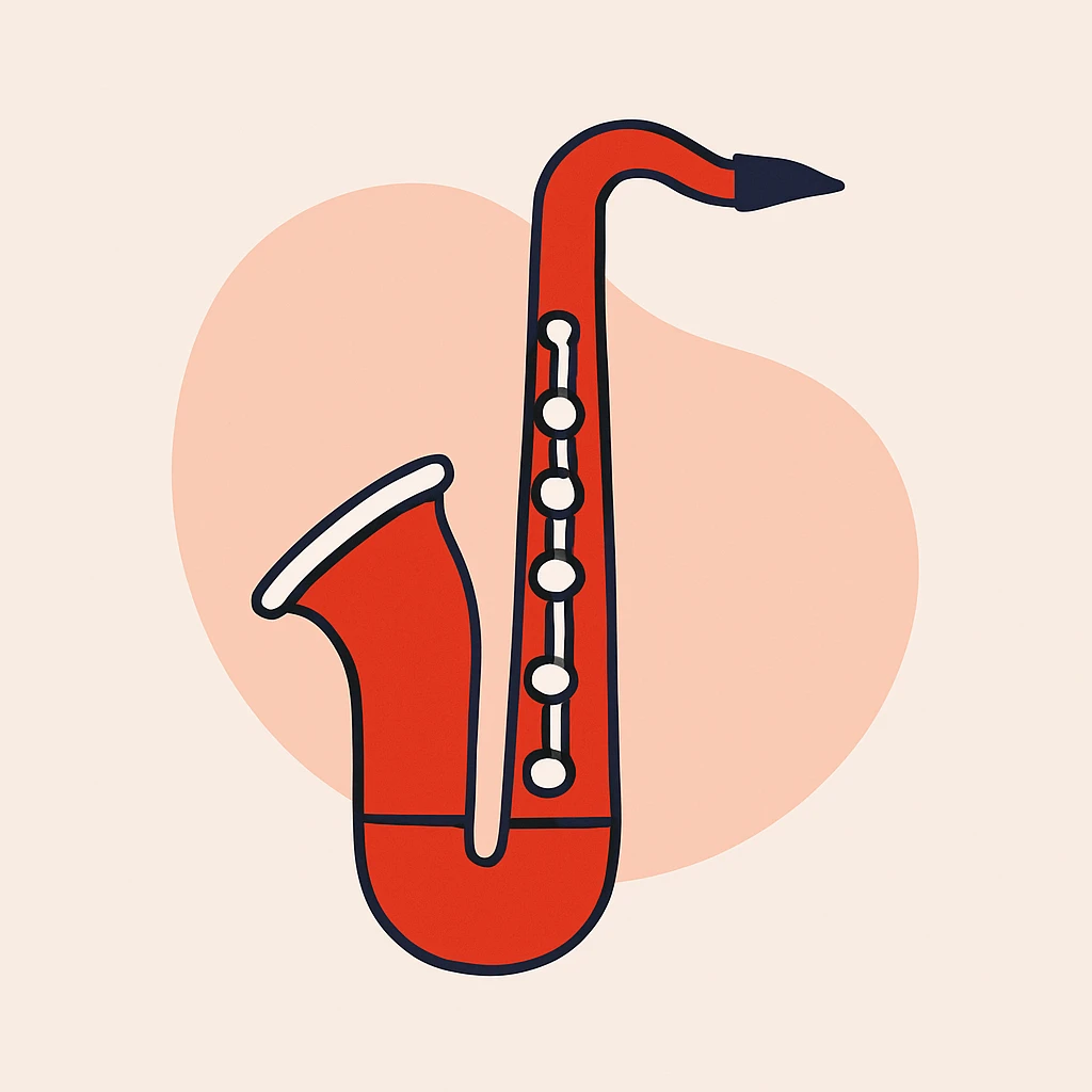 saxophone emoji