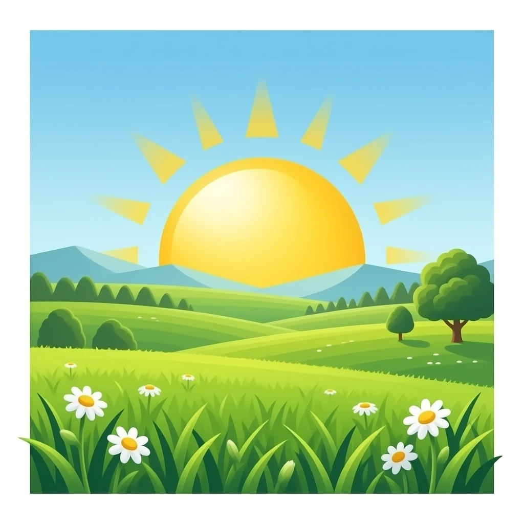 MORNING SUN EXPOSURE emoji