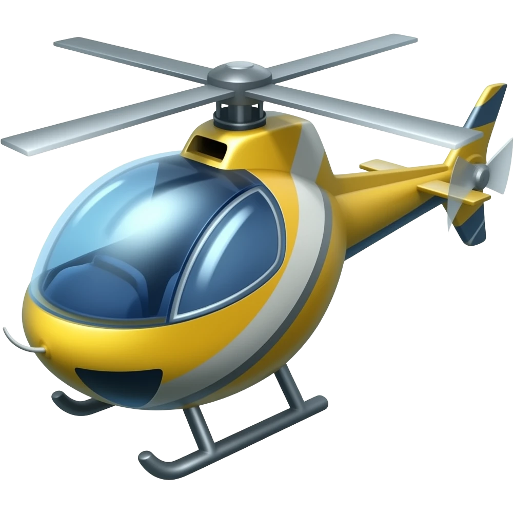 Helicopter emoji