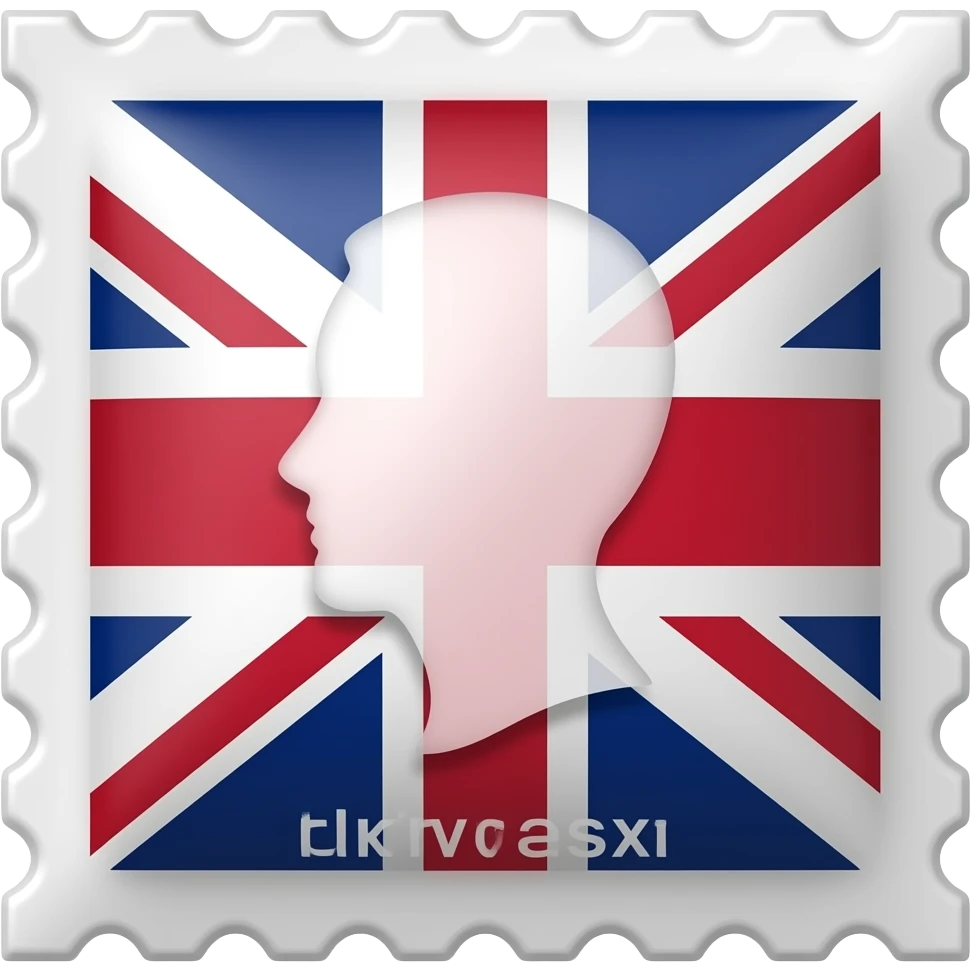 British overseas stamp emoji