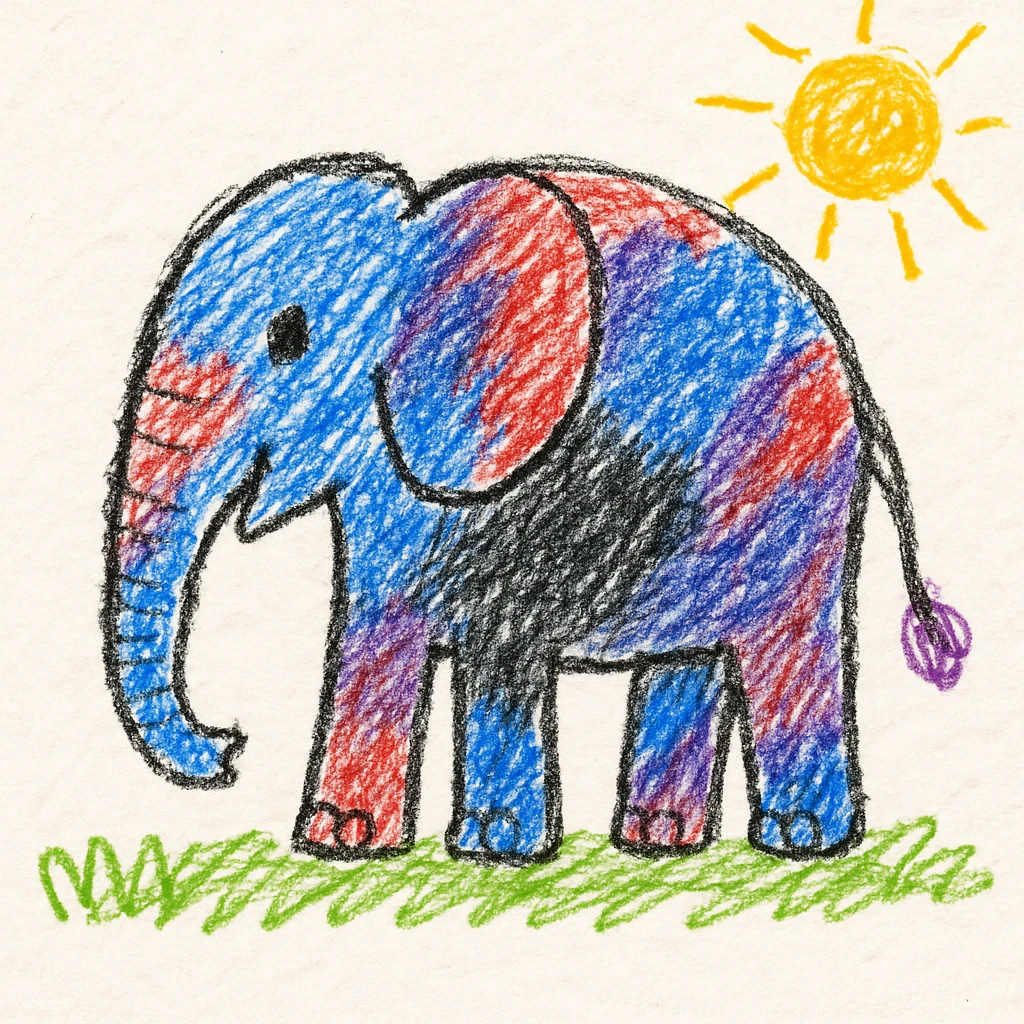 Elephant emoji