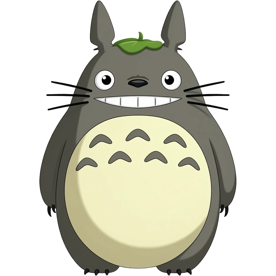 Happy Totoro emoji