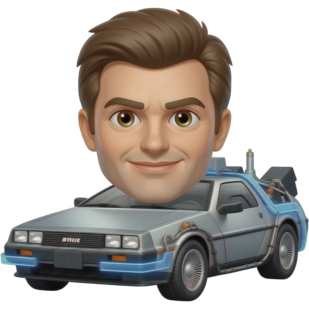 Back to the future emoji