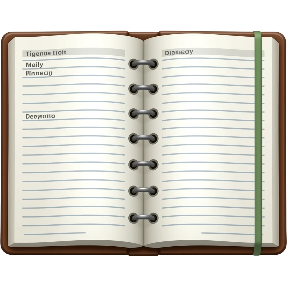 I want my agenda emoji