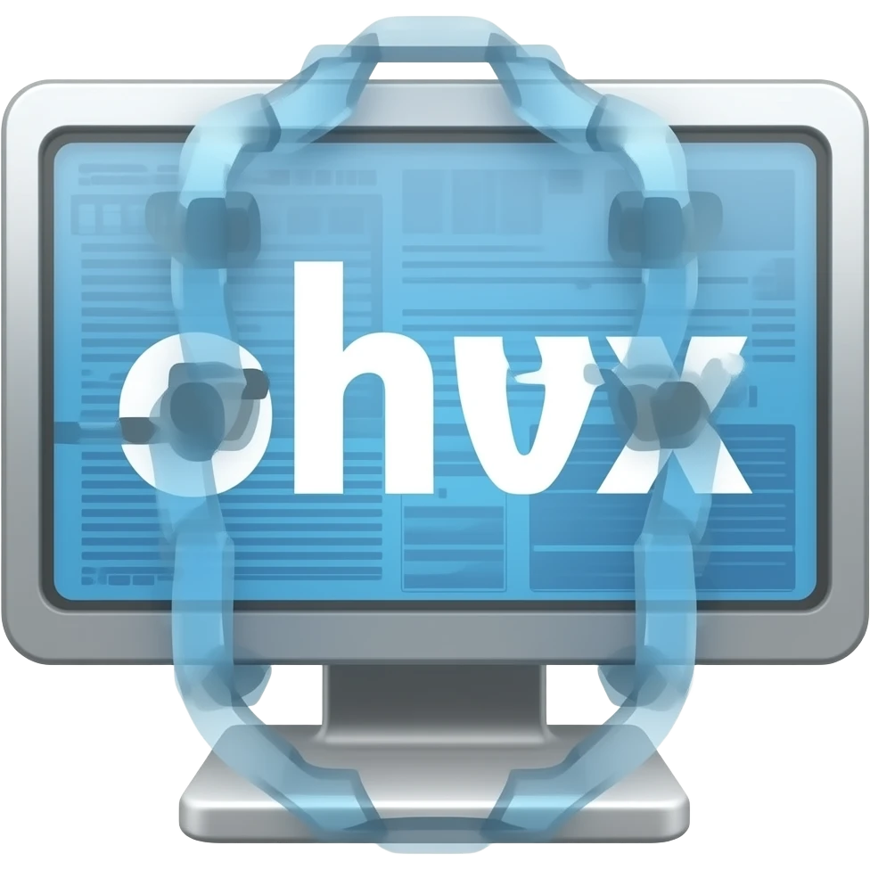 Information Technology, slightly flat styling emoji