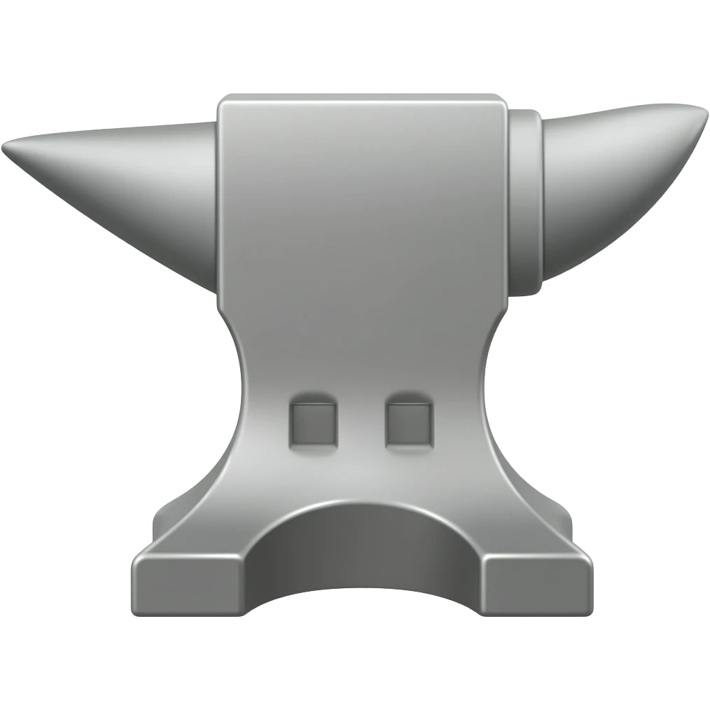 Simple Anvil emoji
