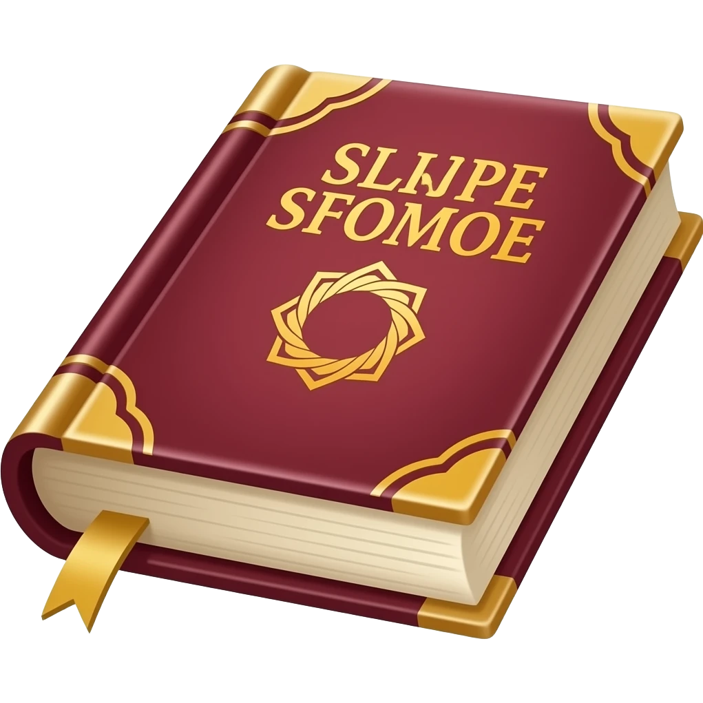 O livro de mórmon emoji