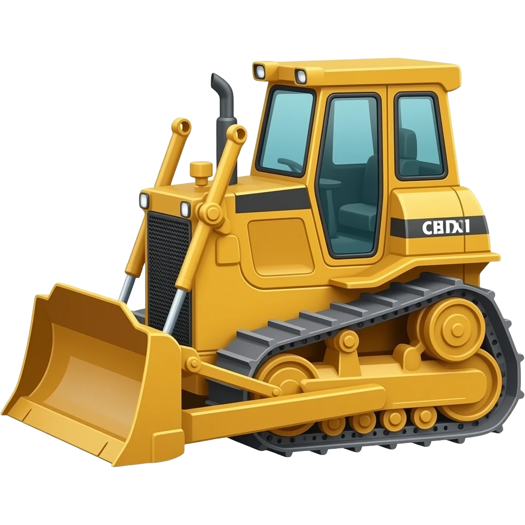 Caterpillar D8 Bulldozer emoji