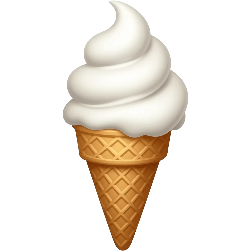 Ice cream emoji
