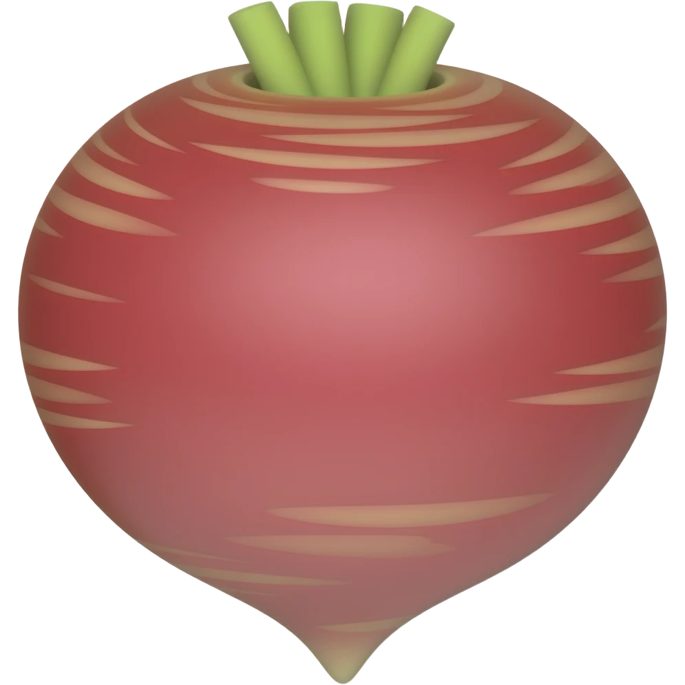 Radish emoji