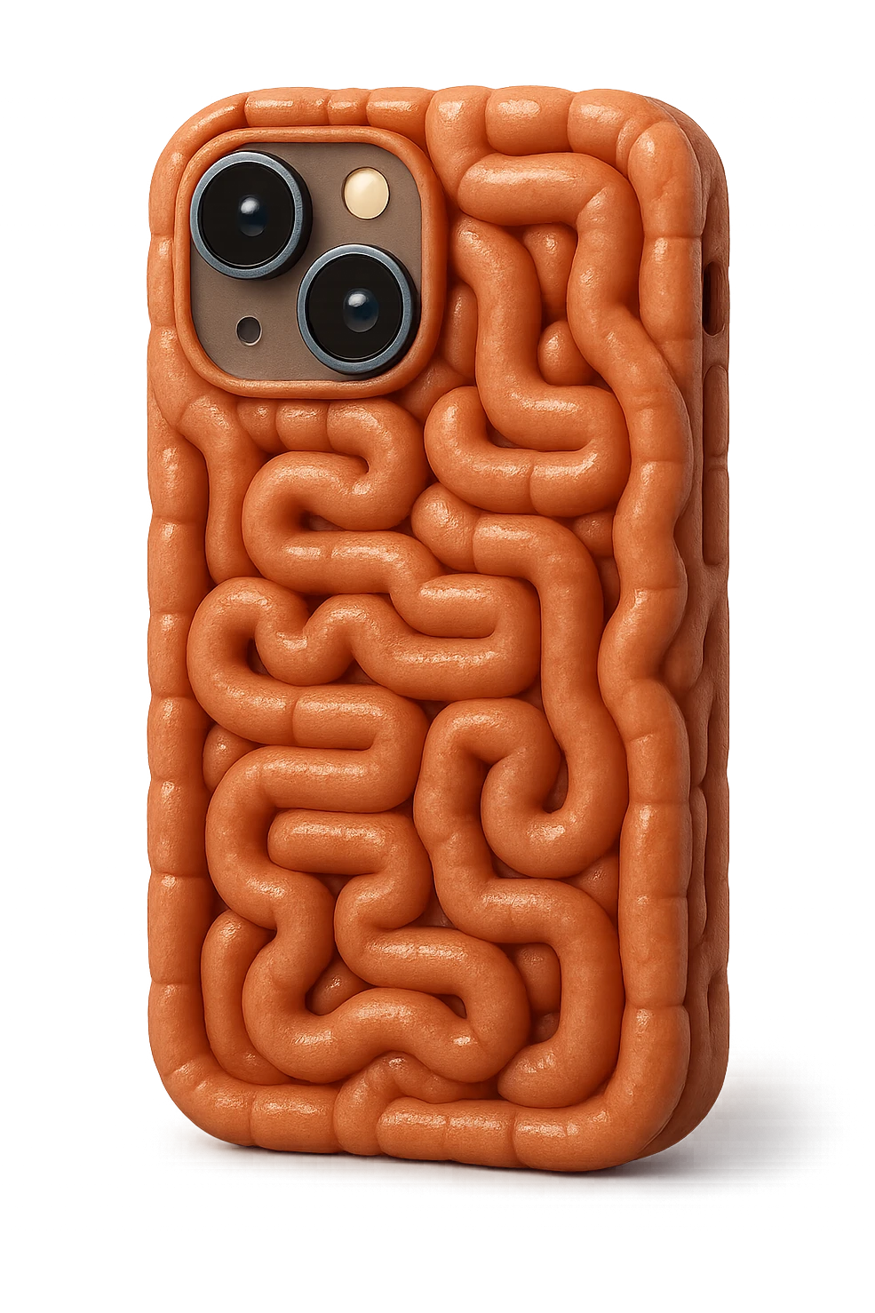 emoji 3d stile iphone con tessuto di un intestino 3d emoji