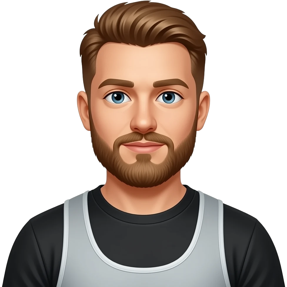 Ginger Mance, The Powerlifting Poet emoji