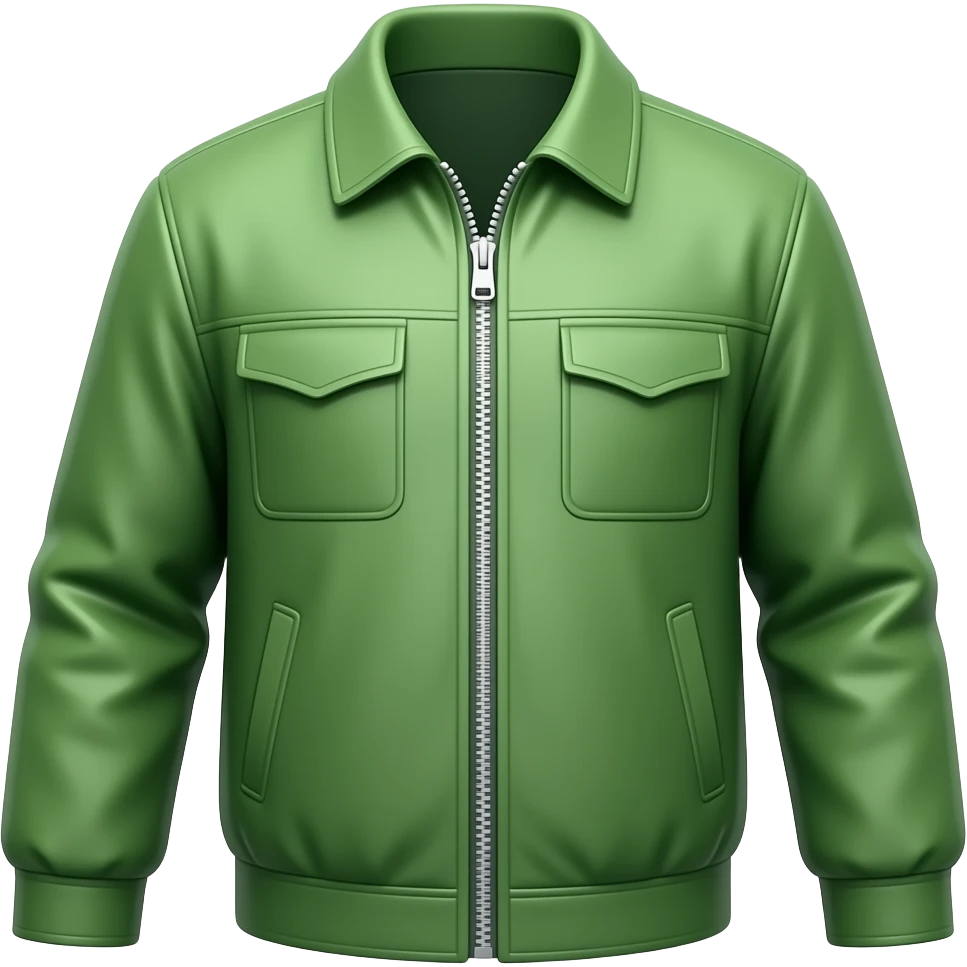 Green jacket emoji