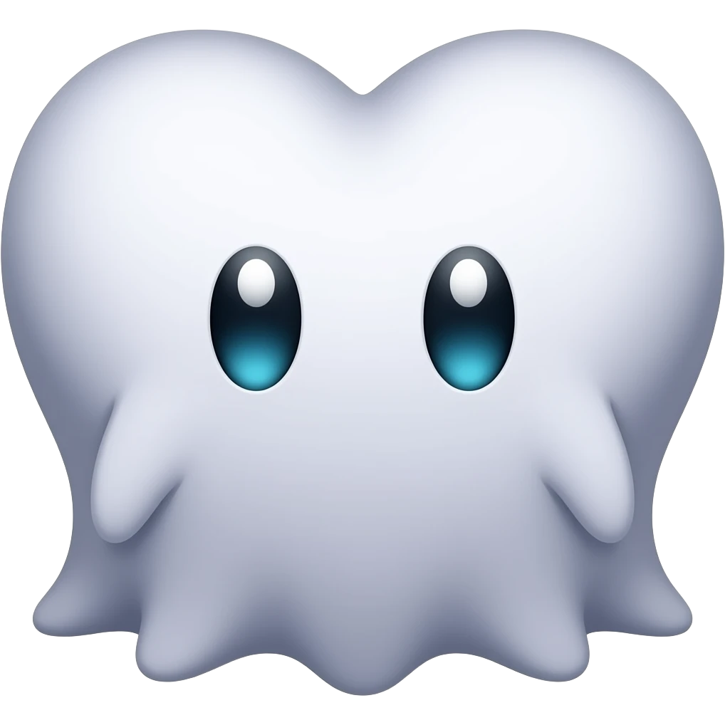 Ghastly Pokemon heart Pokemon emoji