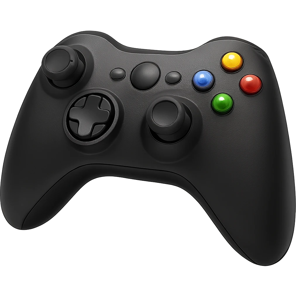 game controller, no background emoji