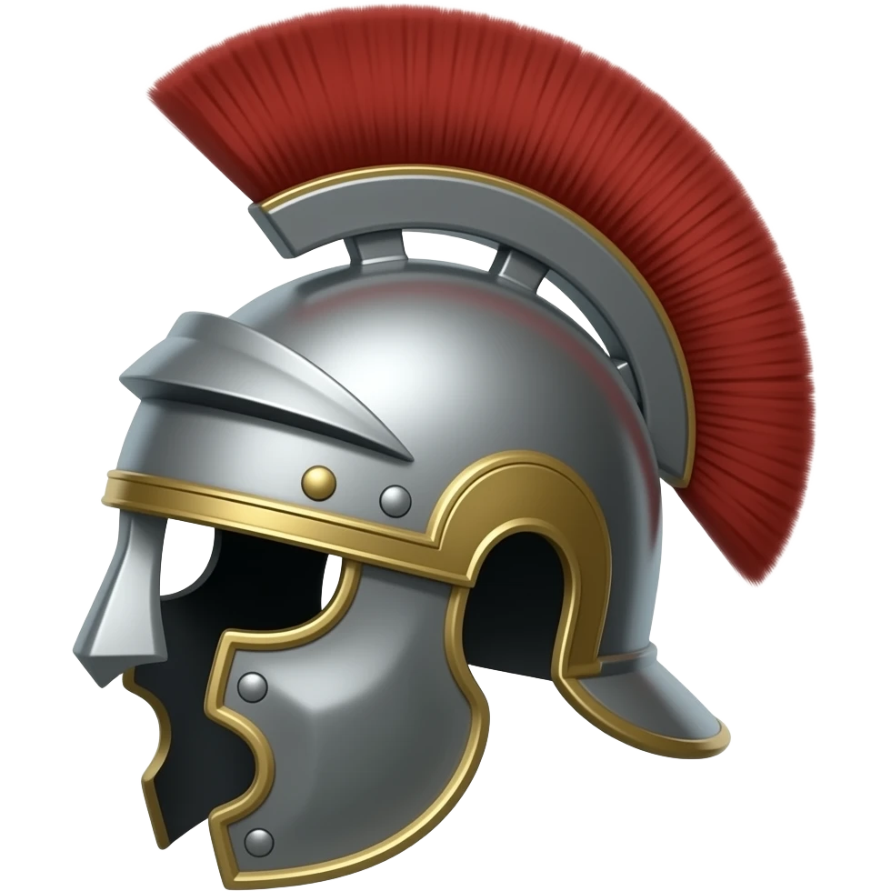 Casco romano emoji
