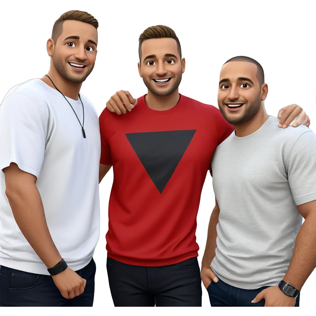 boys in casual attire emoji