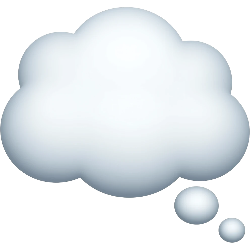 thought bubble emoji
