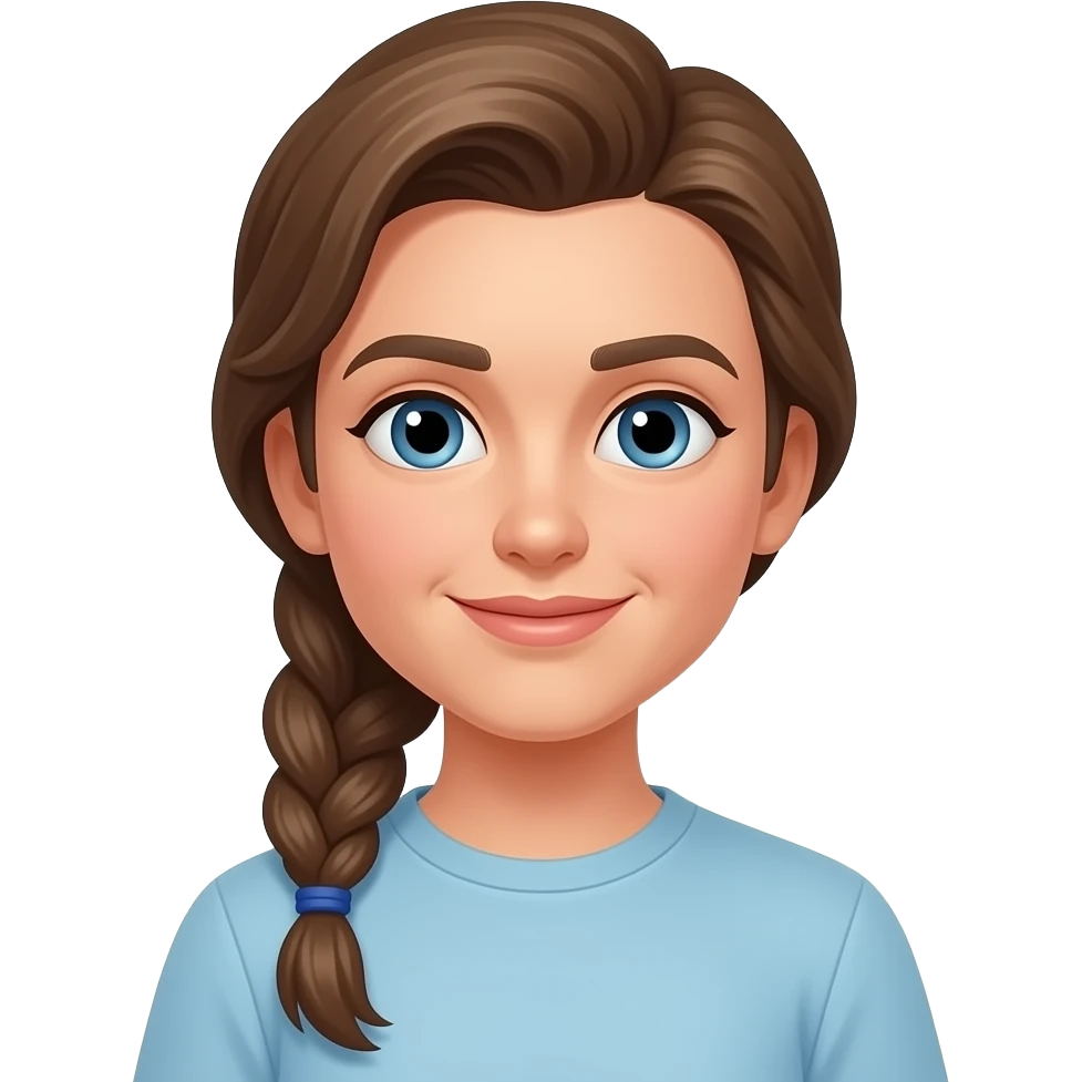 french braid emoji