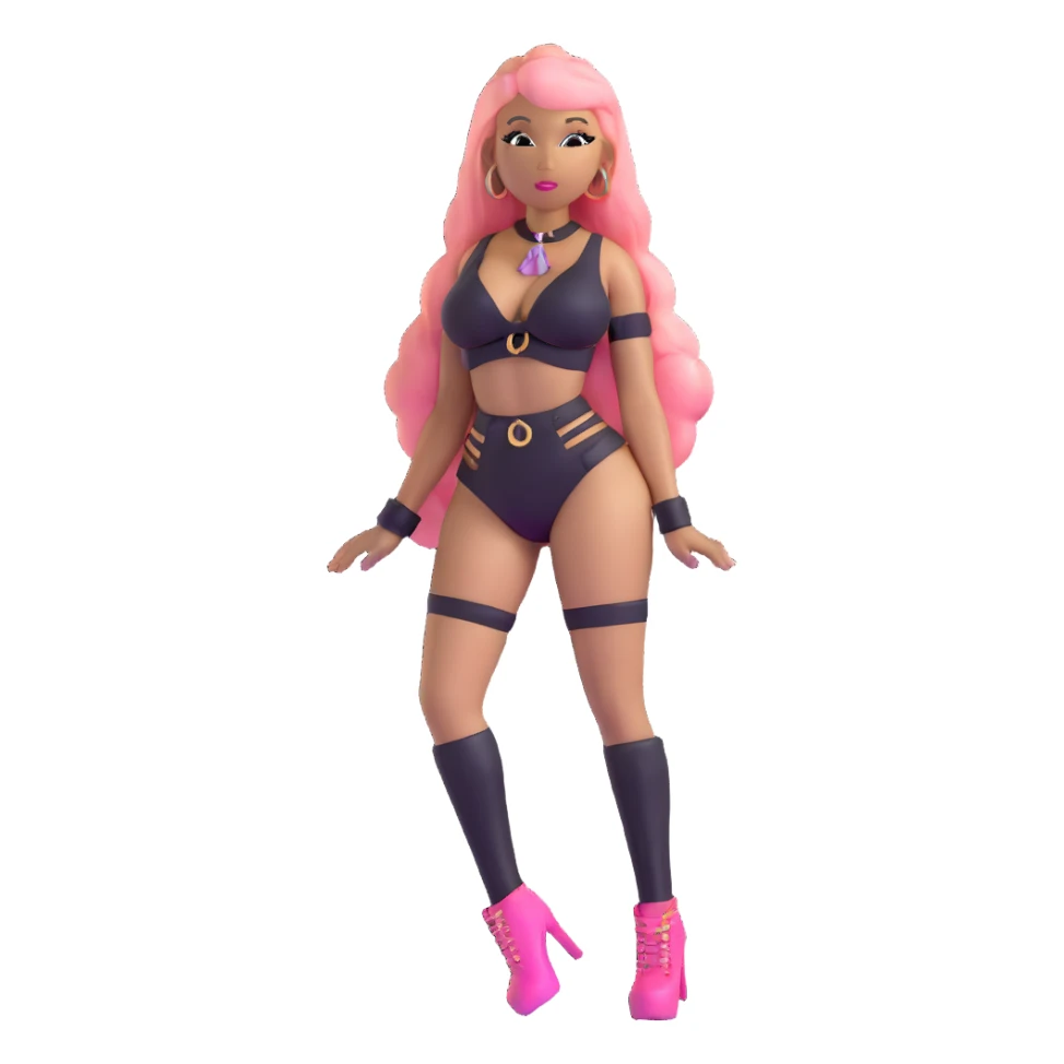 Nicki Minaj rapper sticker