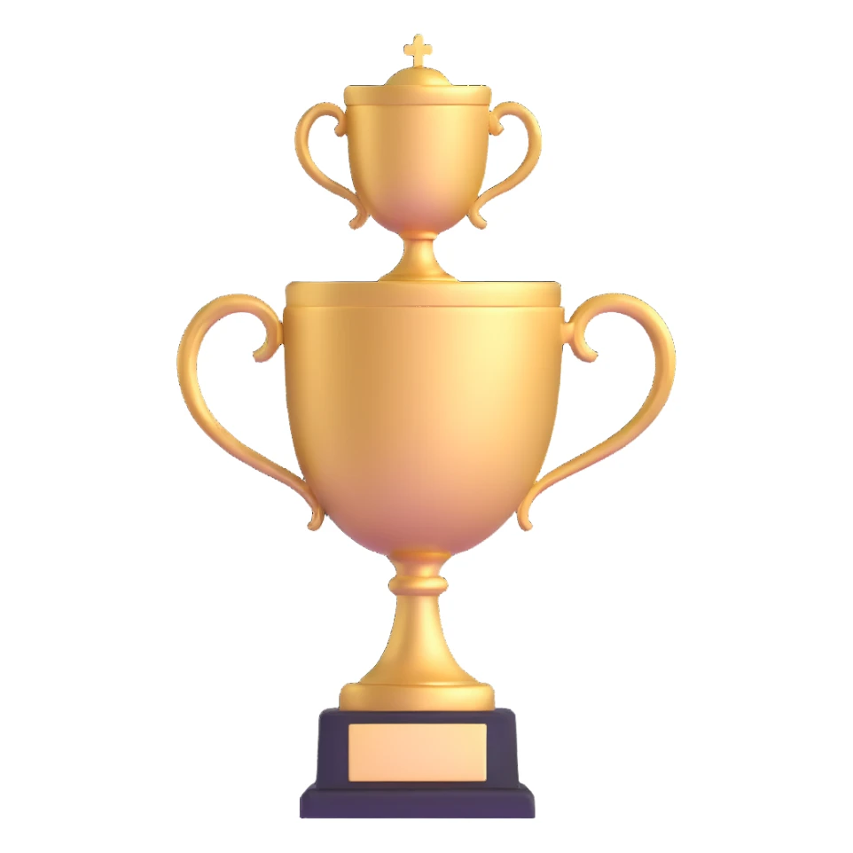 Winner's Cup trophy sticker