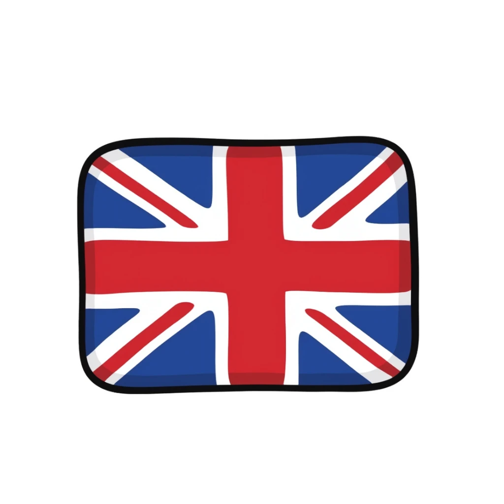 UK flag sticker