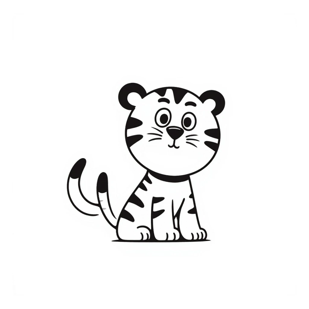 Tiger sticker