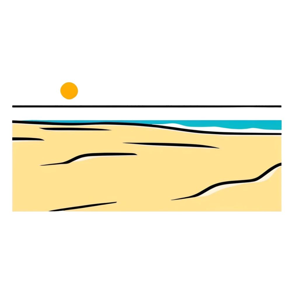 coffee brown beach flip flops sticker