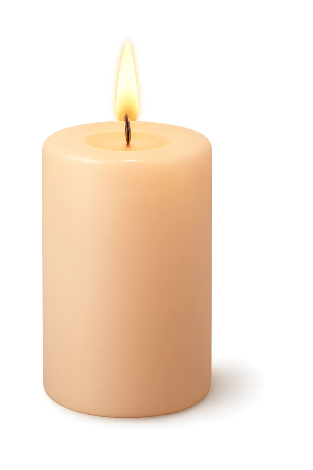 aesthetic candle sticker