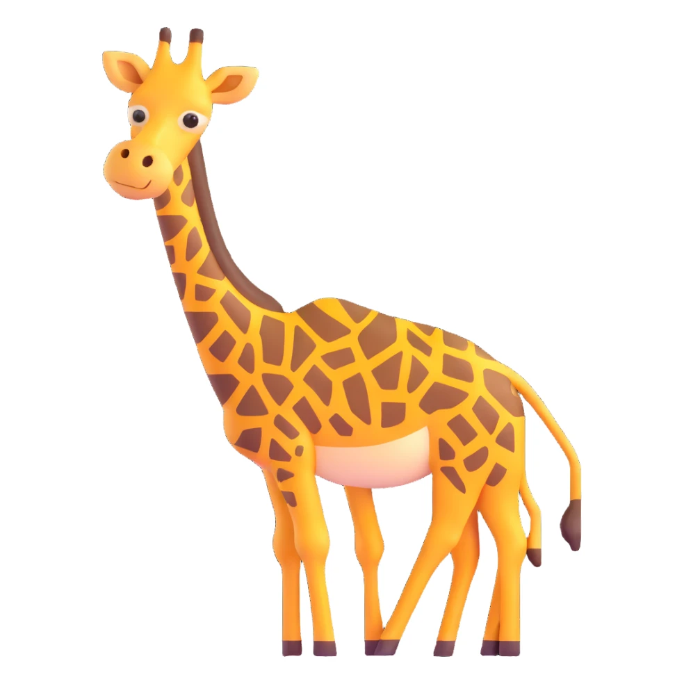 giraffe sticker