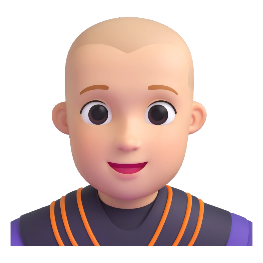 Rafe Cameron from Outer Banks, buzz cut, smirking sticker