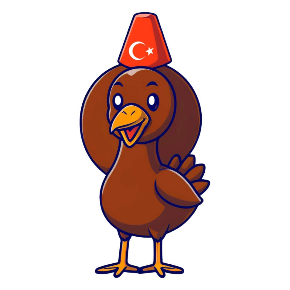 Turkey sticker