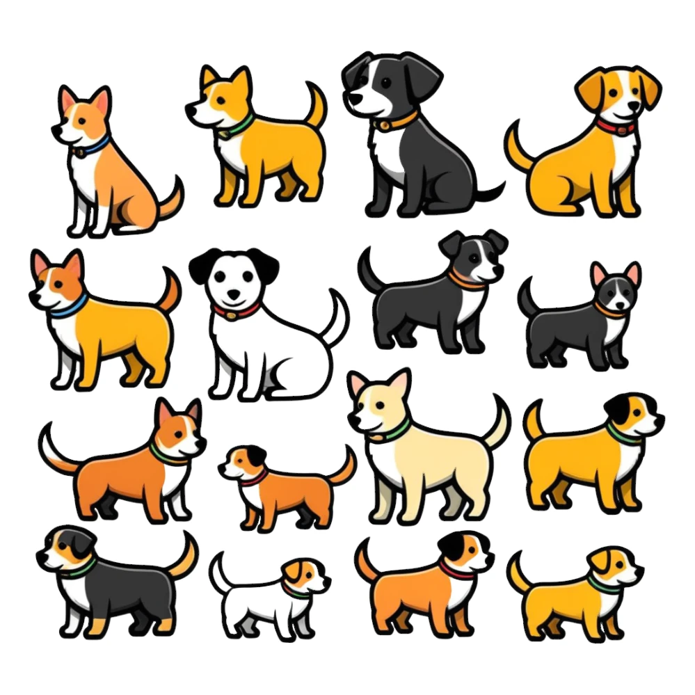 Dogs sticker