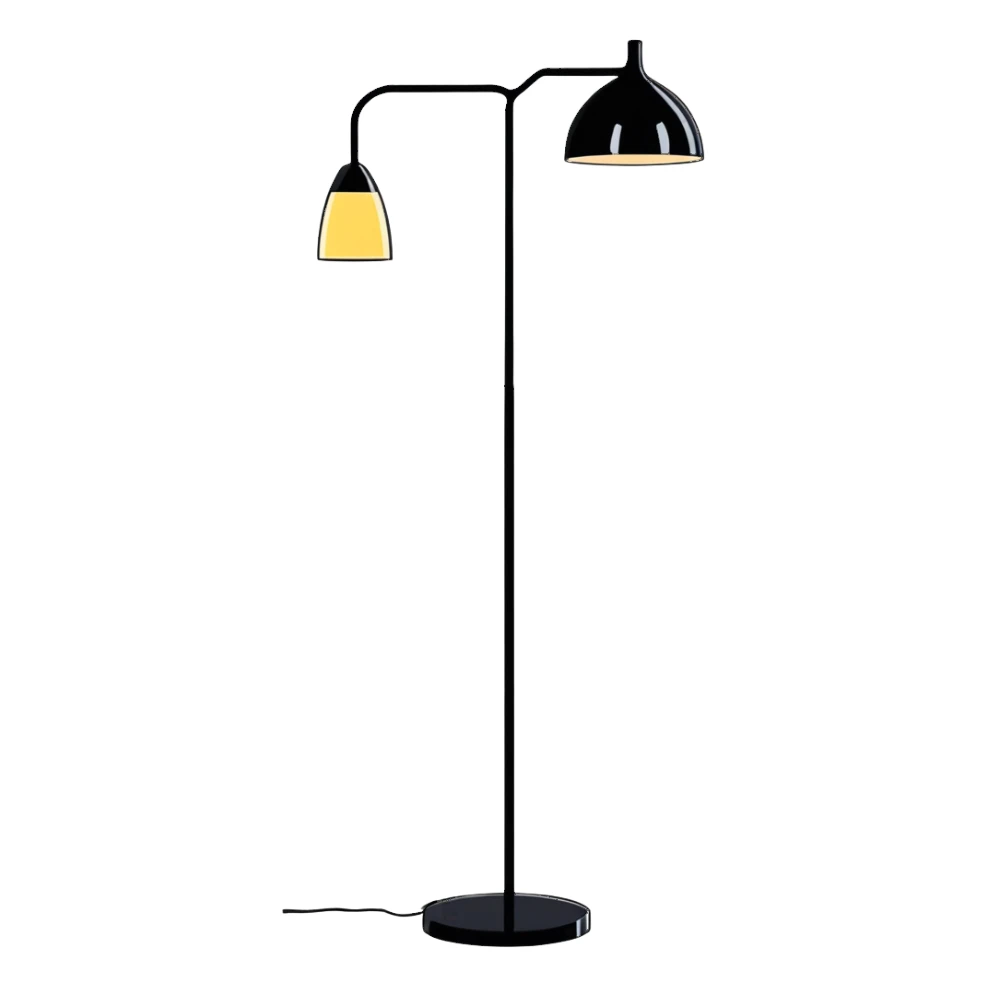 Modern Danish floor lamp sticker