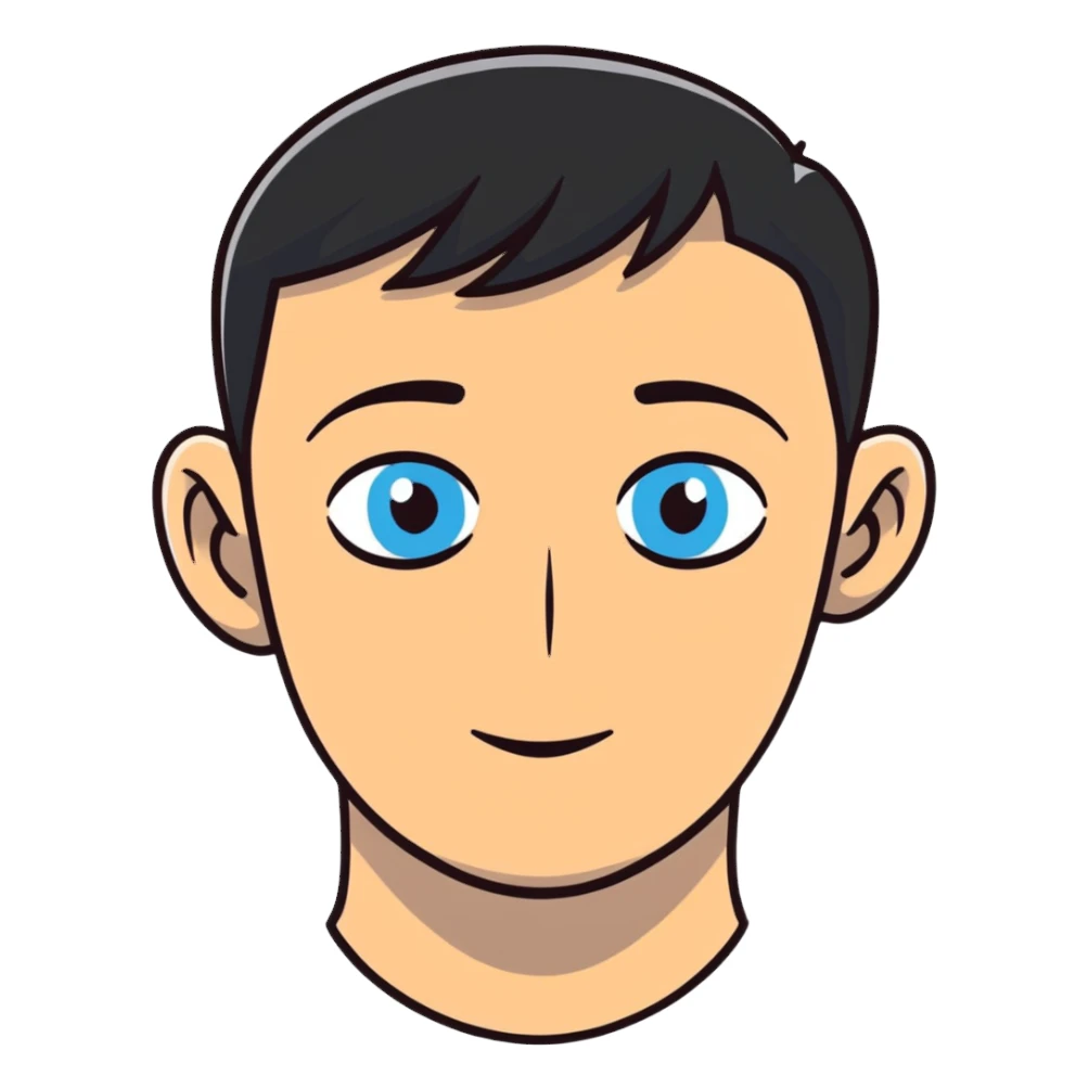 Blue Eyes sticker