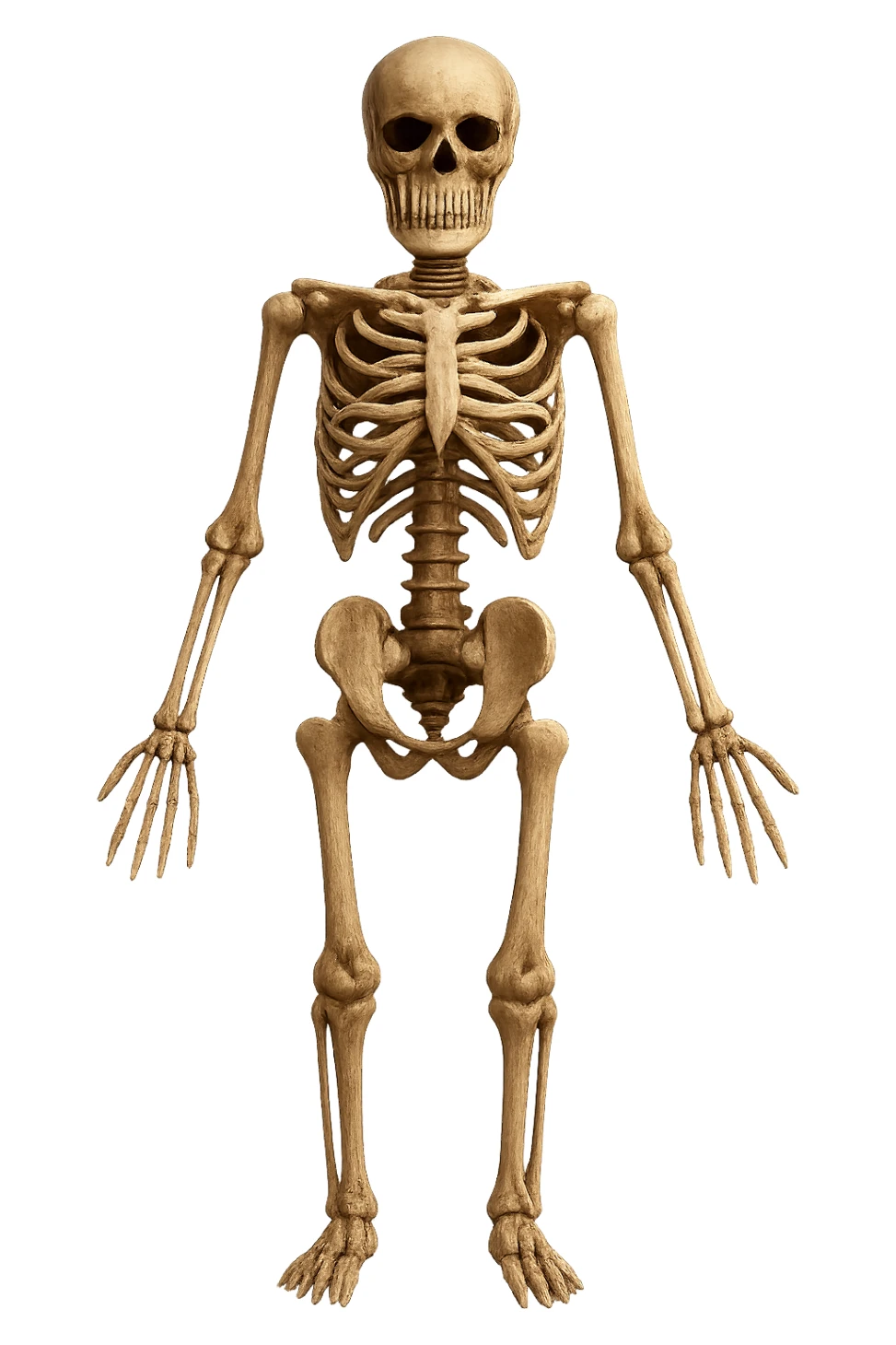 Halloween skeleton, remove background  sticker