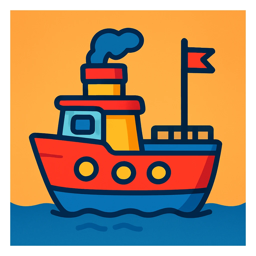 Ship sticker