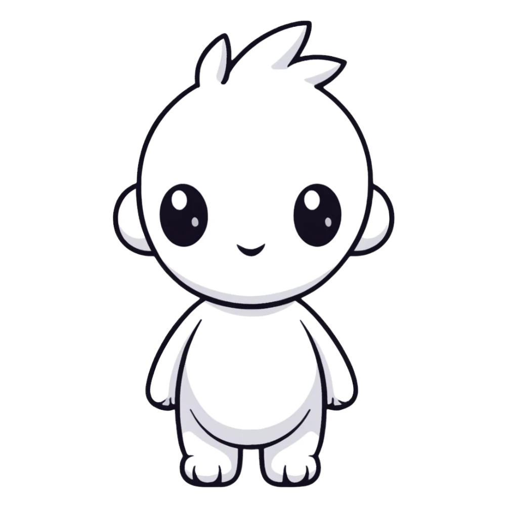 Sprunki character, fun cartoon mascot sticker