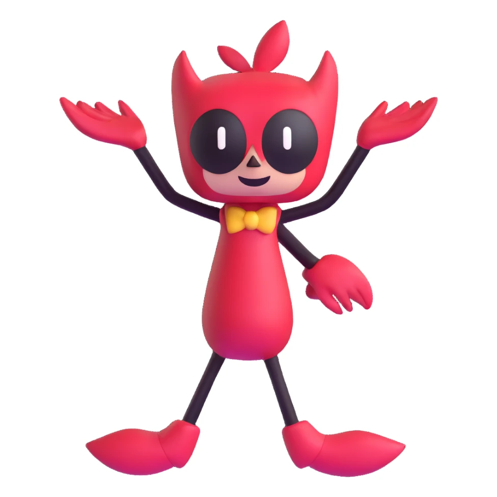 Hazbin Hotel character sticker