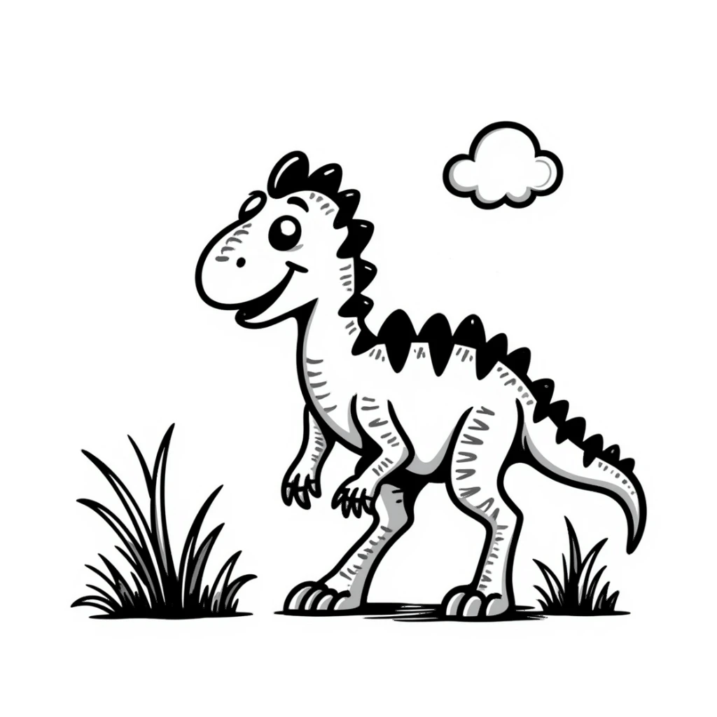 Velociraptor sticker