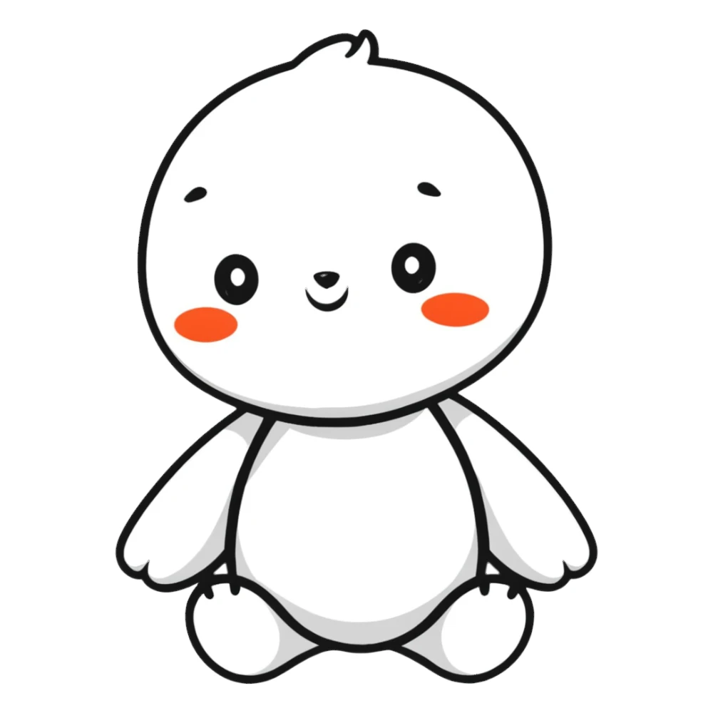 Simka from Fixiki cartoon sticker