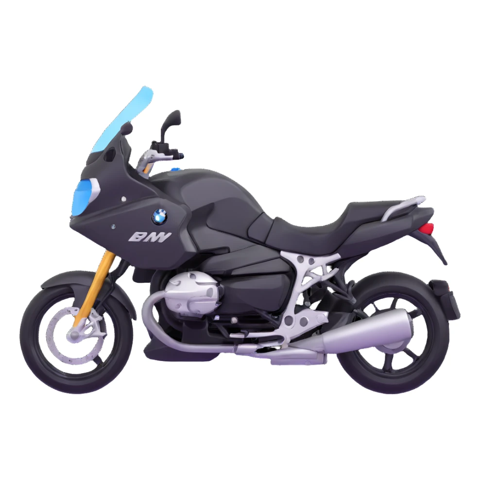 BMW 1200 motorcycle sticker