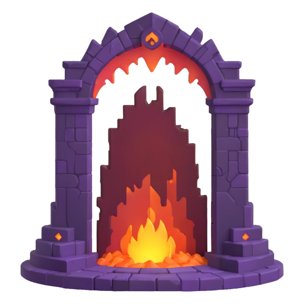 Minecraft Nether portal sticker