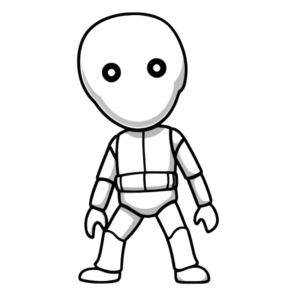 action figure sticker