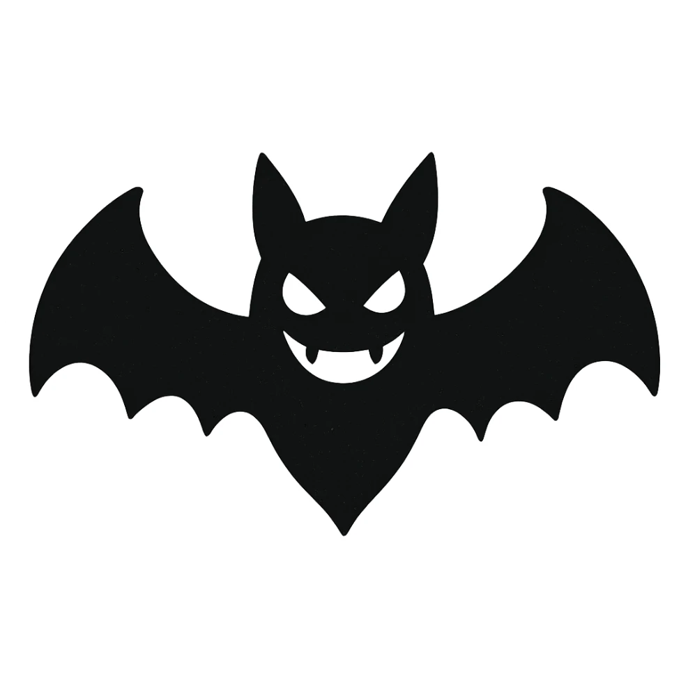 Halloween bat, remove background   sticker