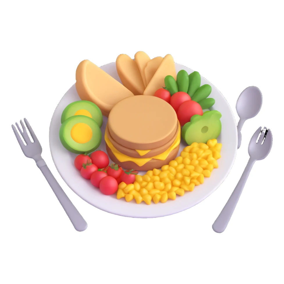 Meal sticker