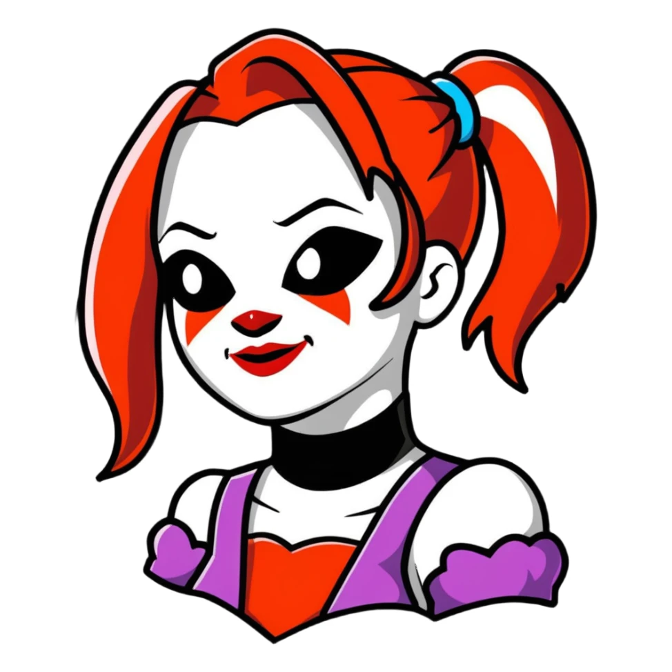 Harley Quinn from DC Comics sticker